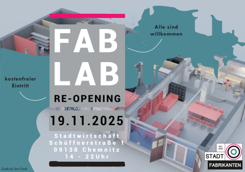 FABLAB RE-OPENING 19.11.2025 - Seite 1